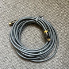 (A37) S-Video S Video Wire SVHS Lead  Tv Metre male to male 3m 