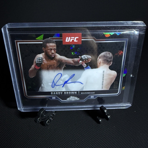 Numbered auto randy brown - auto, /10