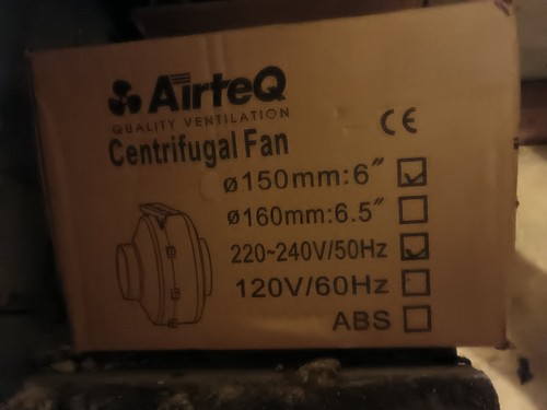 Airteq 150mm inline fan - airteq,