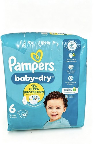 Pampers baby dry nappies - pampers,