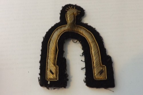 Military wire bullion badge - wire,