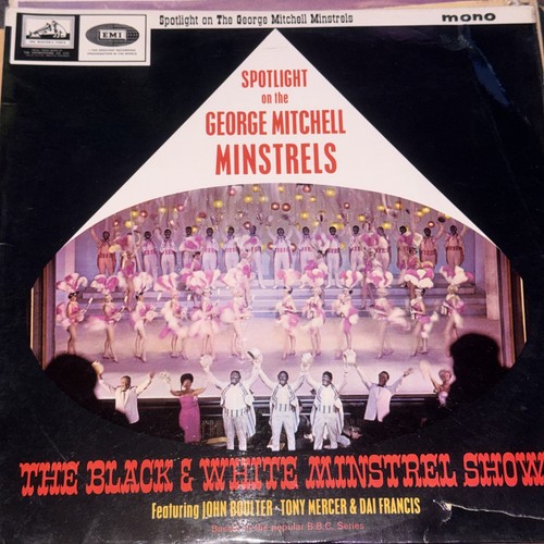 The black white minstrel - black,