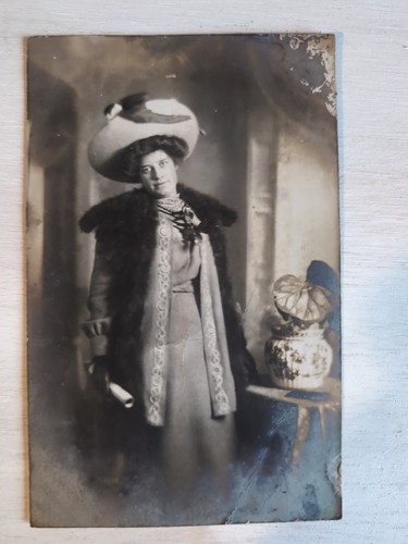 Antique edwardian rppc - edwardian,