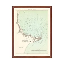 Old Map of Dakar 1876 -