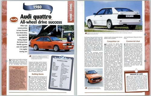 Audi quattro 1980 1990 - quattro,