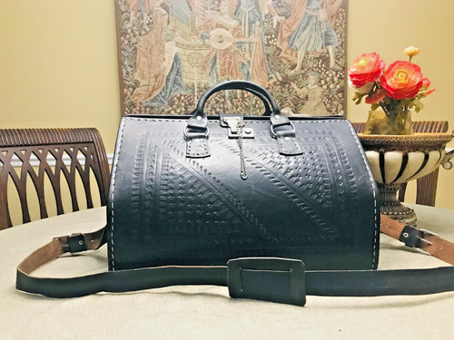 1930s leather gladstone - leather,