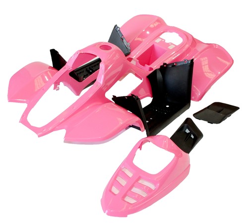 Pink plastics fairing fender - plastics,