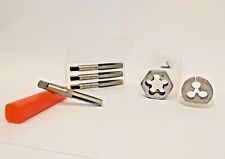 Various sizes of Carbon Steel UNC Thread Taps, Dies and Dienuts