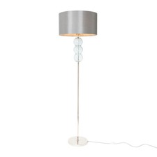 Litecraft Floor Lamp Blue Tint
