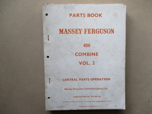 Massey ferguson 400 combine - 400,