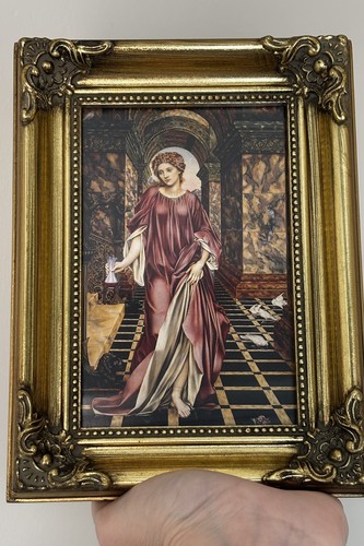 Pre raphaelite art print lady - raphaelite,