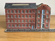 Metcalfe Models N Gauge PN107 Constructed Mill & Factory (No Connecting Walkway)