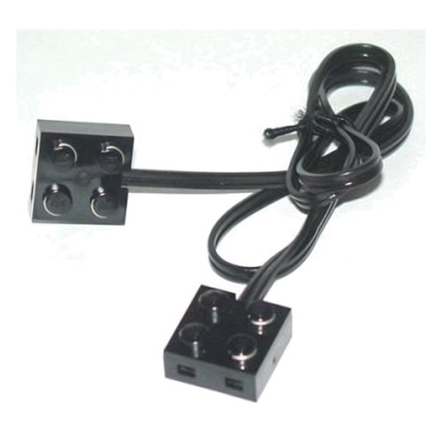 Lego black electric wire - black,
