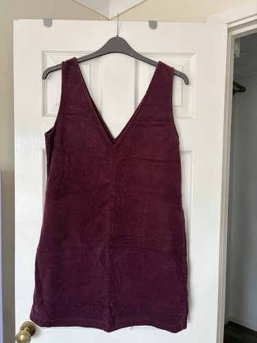 Women corduroy pinafore - corduroy,