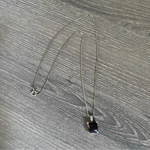 Sterling silver 925 purple - silver,