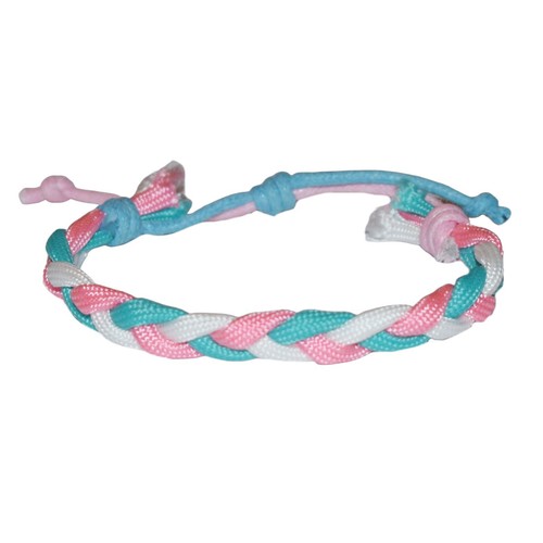 Trans paracord bracelet - trans,