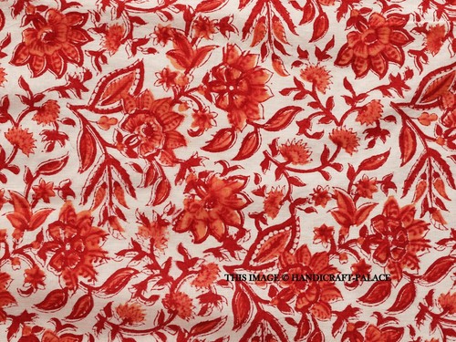 Indian cotton hand block - cotton, print