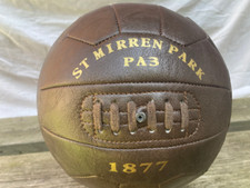 St Mirren antique leather