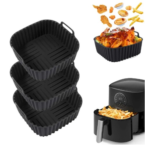 Air fryer silicone pot basket - silicone,