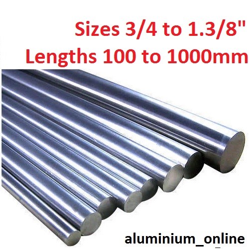 Aluminium round bar - rod, 3/4"