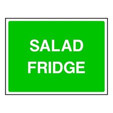 Salad Fridge Sign or Sticker | FOOD0085