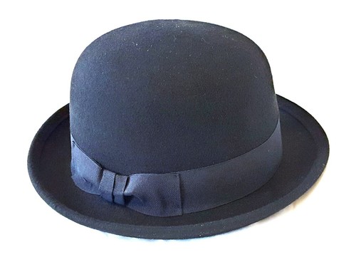 Bowler derby hat 100 wool - bowler,