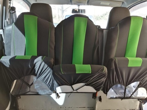 Minibus bulkhead folding - bulkhead, seats