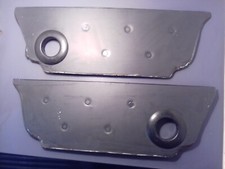 VW Classic Beetle 1968-on Rear Under Seat Kick Panels 2x Grey L+R Genuine OEM