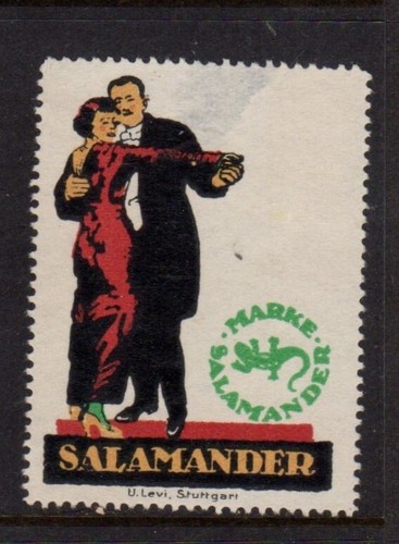 German advertising stamp - advertising,