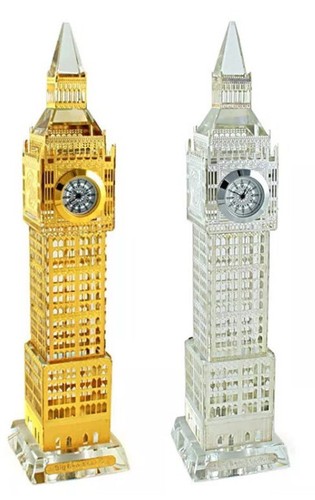 Crystal big ben - crystal, tower