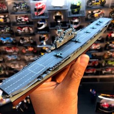 1:1000 USS Enterprise Aircraft Carrier Alloy Ship Model  finished  /hot