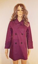 Louis Vuitton Purple Mackintosh Coat. Perfect Cndtn. Worn 3/4 times.Size 38/UK 8