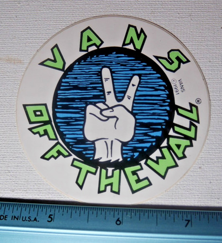 Vintage 1991 vans skateboard - vintage,