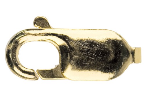 9ct yellow gold lobster claw - gold,