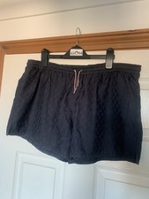 Gucci GG Navy Swimshorts Size XL