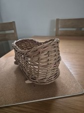 Vintage Wicker Rocking Dolls