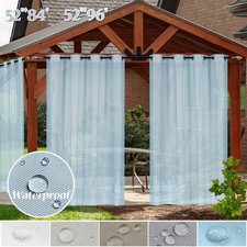 Sheer Outdoor Curtains Patio