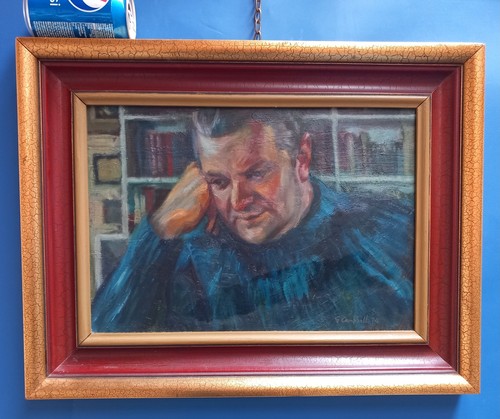 Irish art painting portrait - painting,