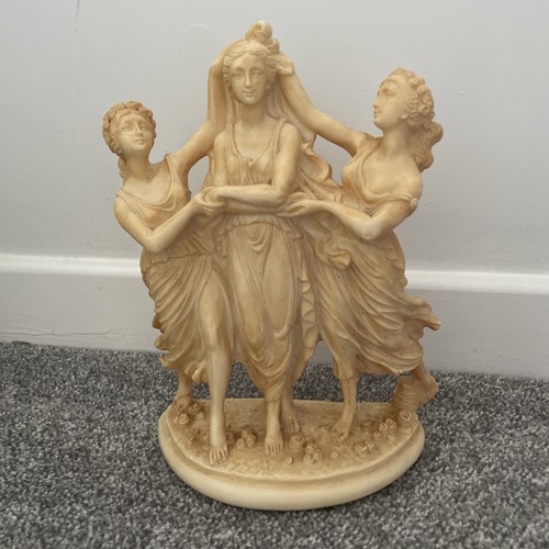 The three graces statue - the,