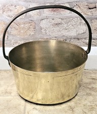 Antique Brass Jam Pan With