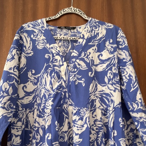 Zara blue white - zara, &