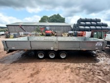2024 Graham Edwards Tri Axle Flat Bed Ifor Williams, Nugent, Plant Trailer