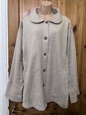   Damart women’s top cardigan  jacket fleece size uk 18/20