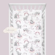 Baby Girl Fitted Sheet, cot