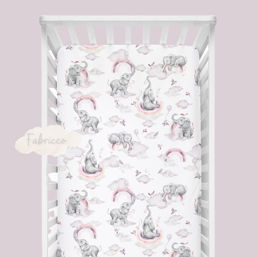 Baby girl fitted - baby, sheet,