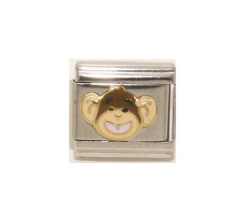 Cheeky monkey enamel italian - monkey,