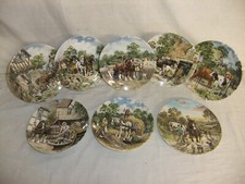Wedgwood - LIFE ON THE FARM collector plates, most with box & certificate - 8M5B