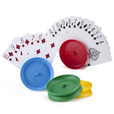 PLAYING CARD HOLDERS - CHOOSE COLOURS - POKER KIDS HOLDERS