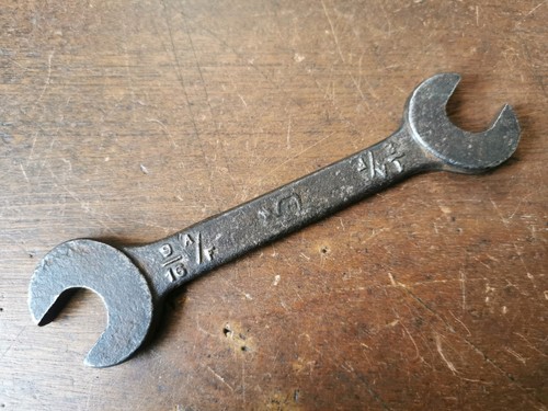 Vintage snail brand - snail, spanner