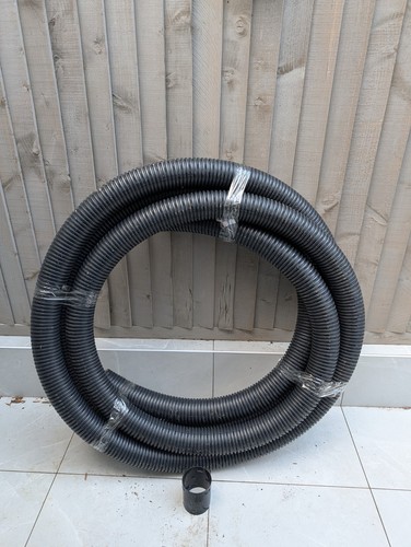 Perforated land drainage coil